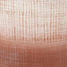 Load image into Gallery viewer, Rivet Rustic Stoneware Crosshatch Indoor Outdoor Flower Plant Pot, 6.25"H, Coral