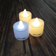 Load image into Gallery viewer, 3Pcs Candle lamps Outdoor Lanterns Waterproof Battery Lamp