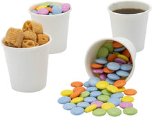 将图片加载到图库查看器，[300 Pack] 3 oz. White Paper Cups, Small Disposable Bathroom, Espresso, Mouthwash Cups
