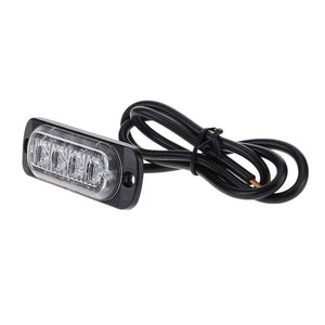 4 LED Vehicle breakdown warning lamps Strobe Warning Light Strobe Grill Flashing Car Truck Beacon Lamp