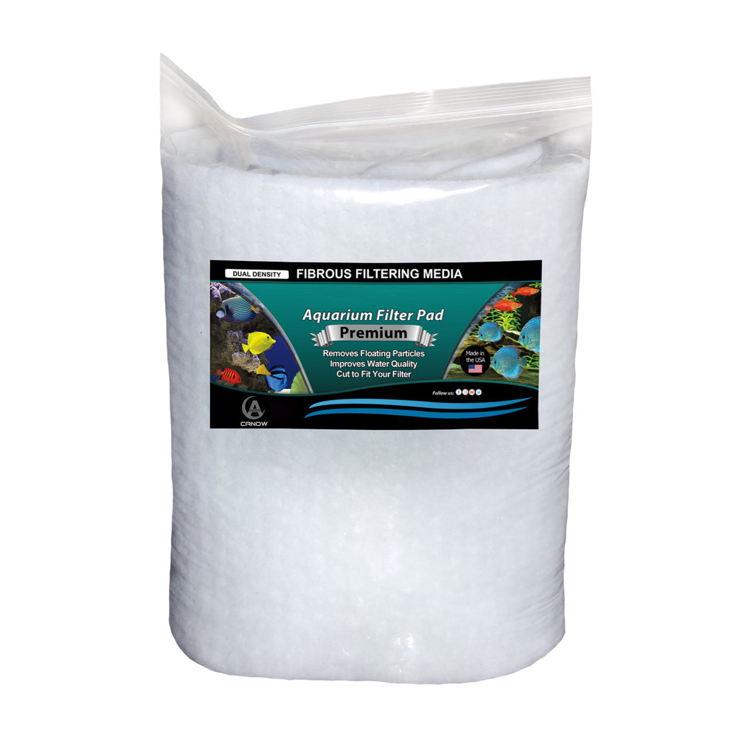 Fibrous Filtering Media Roll - 12 inch by 72 inch Long by .75