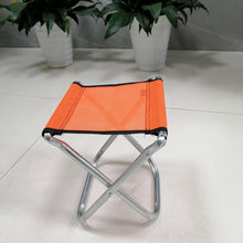 Load image into Gallery viewer, Outdoor Furniture Folding Chair fishing Chair Aluminium Oxford Cloth Barbecue Stool Folding Portable camping chair
