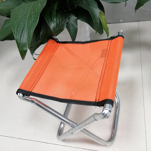 Outdoor Furniture Folding Chair fishing Chair Aluminium Oxford Cloth Barbecue Stool Folding Portable camping chair